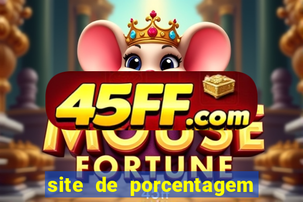 site de porcentagem slots pg